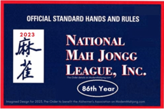 Banner Image for New 2023 Mah Jongg card sale